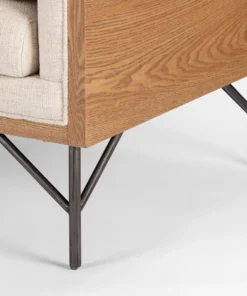 Four Hands New Arrivals Holden Chaise Thames Cream 12 Four Hands New Arrivals Holden Chaise Thames Cream