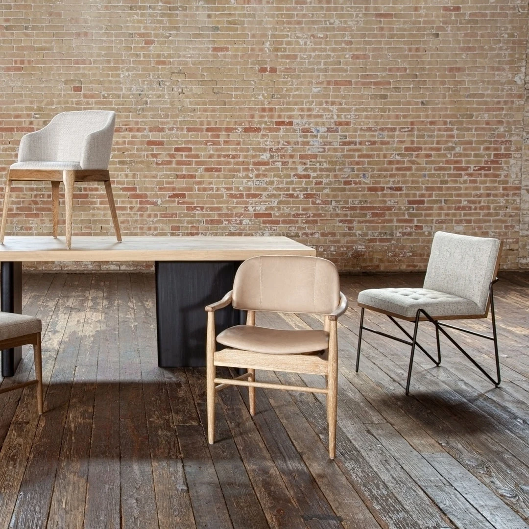 Four Hands Josie Dining Chair Vintage White Wash 4 Four Hands Josie Dining Chair Vintage White Wash