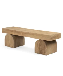 Four Hands Keane Bench Natural Elm New Arrivals