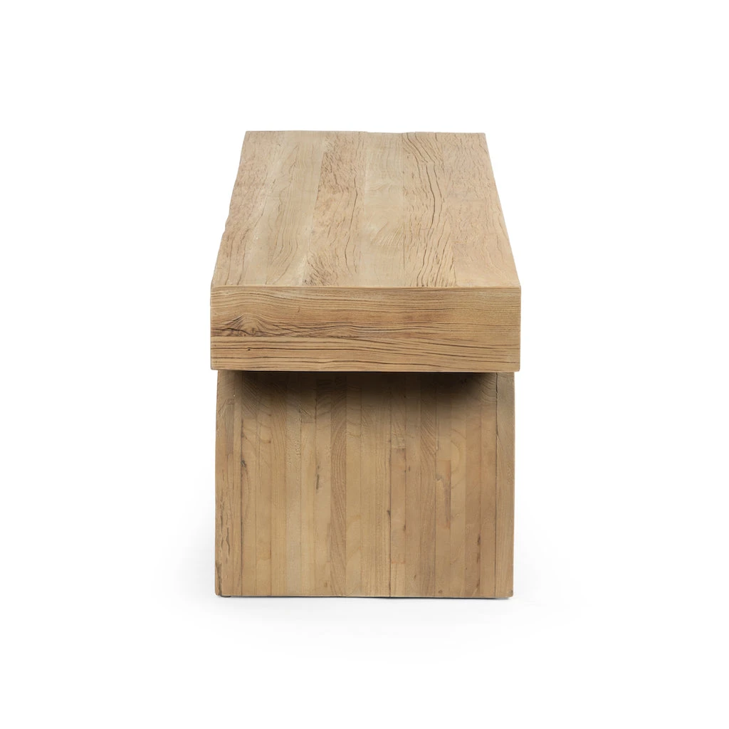 Four Hands Keane Bench Natural Elm New Arrivals 6 Four Hands Keane Bench Natural Elm New Arrivals