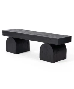 Four Hands New Arrivals Keane Bench Black Elm