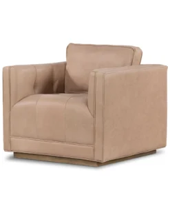Four Hands Kiera Swivel Chair Palermo Nude