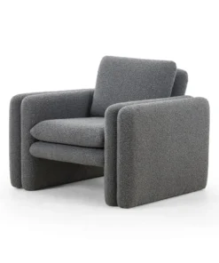 Four Hands Kimora Chair Charcoal Natural New Arrivals