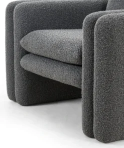 Four Hands Kimora Chair Charcoal Natural New Arrivals