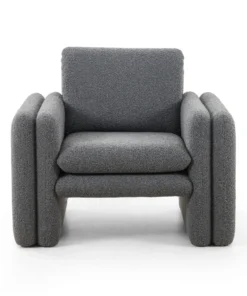 Four Hands Kimora Chair Charcoal Natural New Arrivals