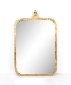 Four Hands Hyde Large Mirror Gold Leaf New Arrivals