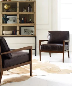 Four Hands Laurent Wood Frame Accent Chair New Arrivals