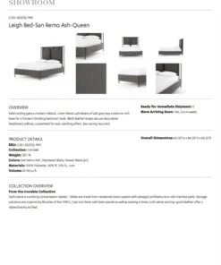 Four Hands Leigh Bed San Remo Ash New Arrivals 21 Four Hands Leigh Bed San Remo Ash New Arrivals