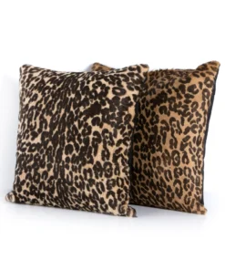 Four Hands Leopard Print Pillow Set New Arrivals