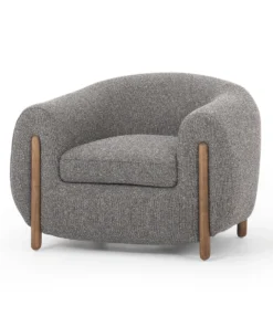 Four Hands Lyla Chair Capri Ebony