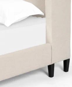 Four Hands Madison Bed Cambric Ivory 12 Four Hands Madison Bed Cambric Ivory