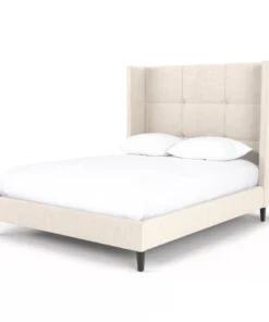 Four Hands Madison Bed Cambric Ivory