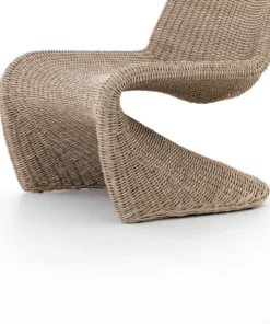 Four Hands Portia Outdoor Occasional Chair Vintage White New Arrivals