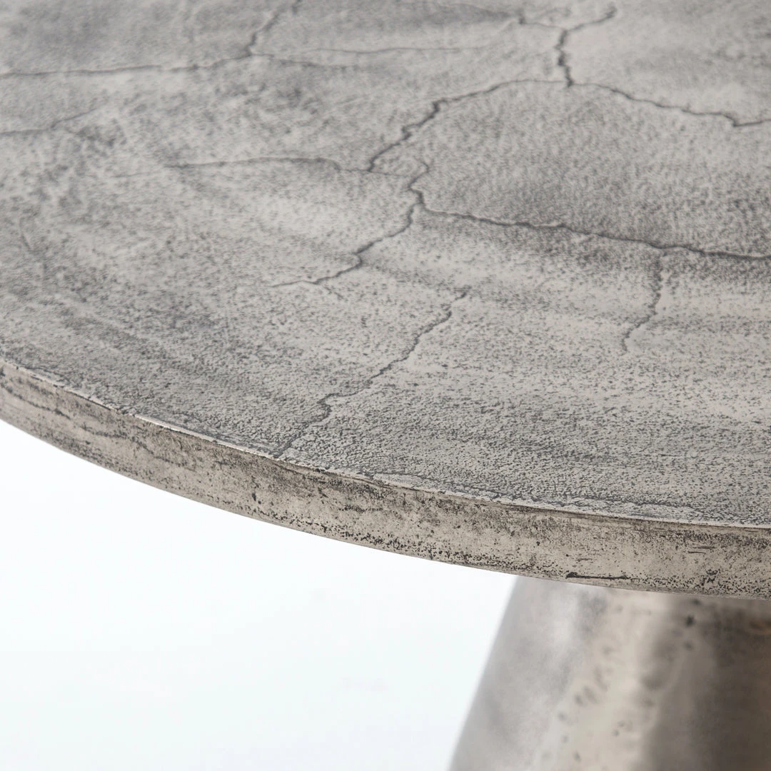 Four Hands Mina Bistro Table Antique Nickel 6 Four Hands Mina Bistro Table Antique Nickel