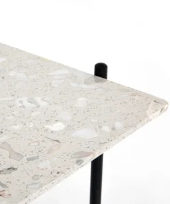 Four Hands New Arrivals Mona Desk White Terrazzo 21 Four Hands New Arrivals Mona Desk White Terrazzo