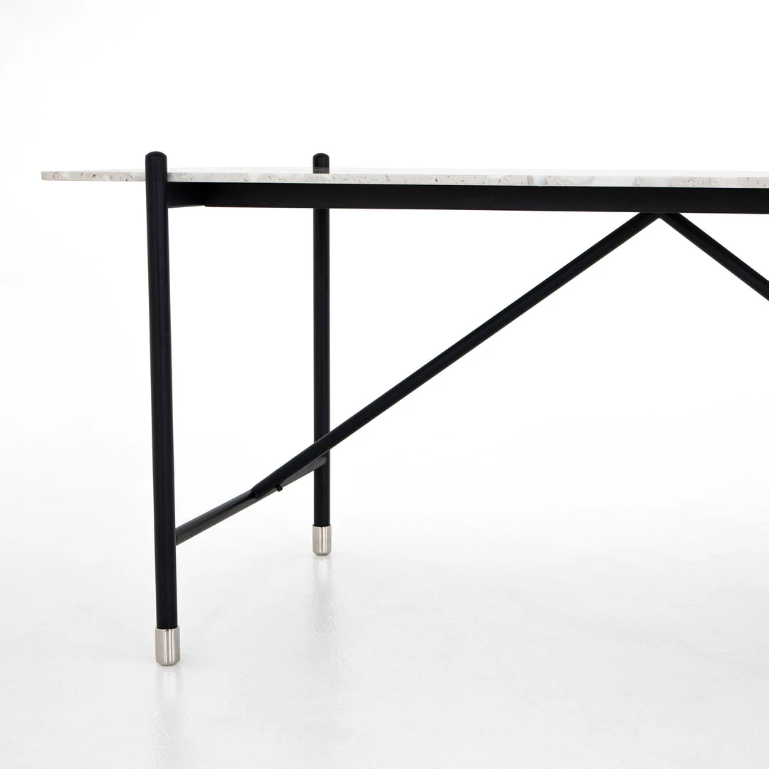 Four Hands New Arrivals Mona Desk White Terrazzo 11 Four Hands New Arrivals Mona Desk White Terrazzo