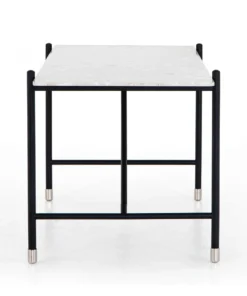 Four Hands New Arrivals Mona Desk White Terrazzo 17 Four Hands New Arrivals Mona Desk White Terrazzo