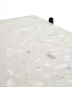 Four Hands New Arrivals Mona Desk White Terrazzo 22 Four Hands New Arrivals Mona Desk White Terrazzo