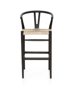 Four Hands New Arrivals Muestra Bar Stool Black Teak 10 Four Hands New Arrivals Muestra Bar Stool Black Teak