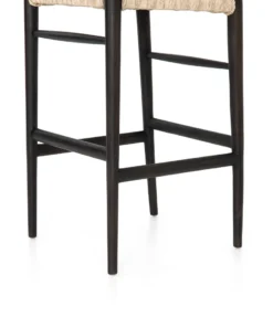 Four Hands New Arrivals Muestra Bar Stool Black Teak 11 Four Hands New Arrivals Muestra Bar Stool Black Teak