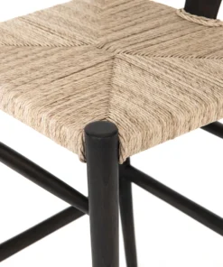 Four Hands New Arrivals Muestra Bar Stool Black Teak 12 Four Hands New Arrivals Muestra Bar Stool Black Teak