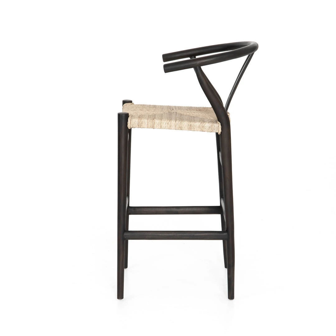 Four Hands New Arrivals Muestra Bar Stool Black Teak 2 Four Hands New Arrivals Muestra Bar Stool Black Teak