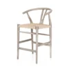 Four Hands Muestra Bar Stool Weathered Gray New Arrivals