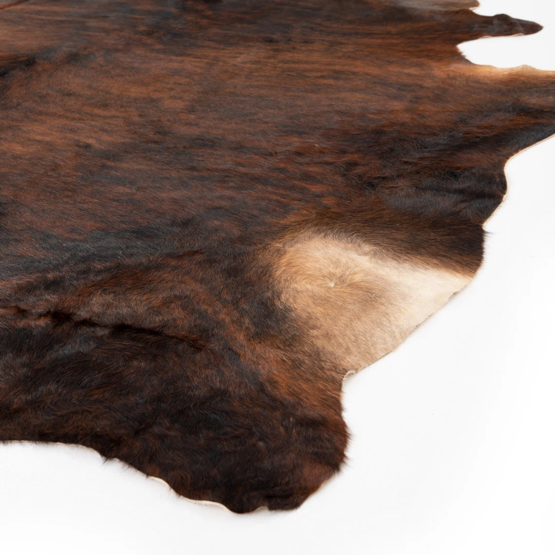 Four Hands Natural Cowhide Rug Brindle 6 Four Hands Natural Cowhide Rug Brindle