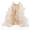 Four Hands Modern Cowhide Rug Natural Brown