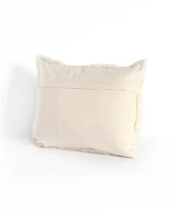 Four Hands New Arrivals Patchwork Shearling Lumbar Pillow