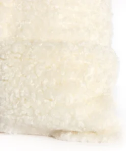 Four Hands New Arrivals Patchwork Shearling Lumbar Pillow