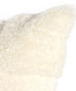 Four Hands New Arrivals Patchwork Shearling Lumbar Pillow