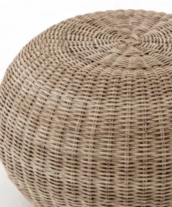 Four Hands Phoenix Accent Stool Vintage White New Arrivals