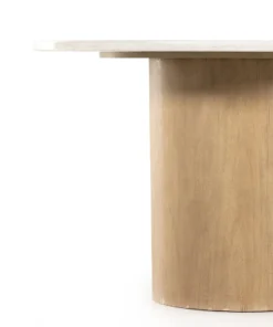 Four Hands Pilo Dining Table Natural Matte With Marble New Arrivals 8 Four Hands Pilo Dining Table Natural Matte With Marble New Arrivals