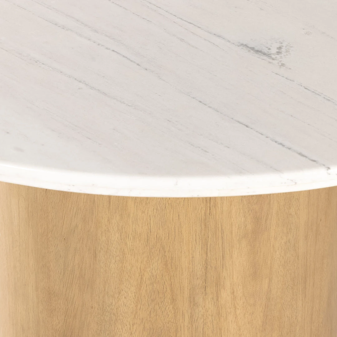 Four Hands Pilo Dining Table Natural Matte With Marble New Arrivals 5 Four Hands Pilo Dining Table Natural Matte With Marble New Arrivals