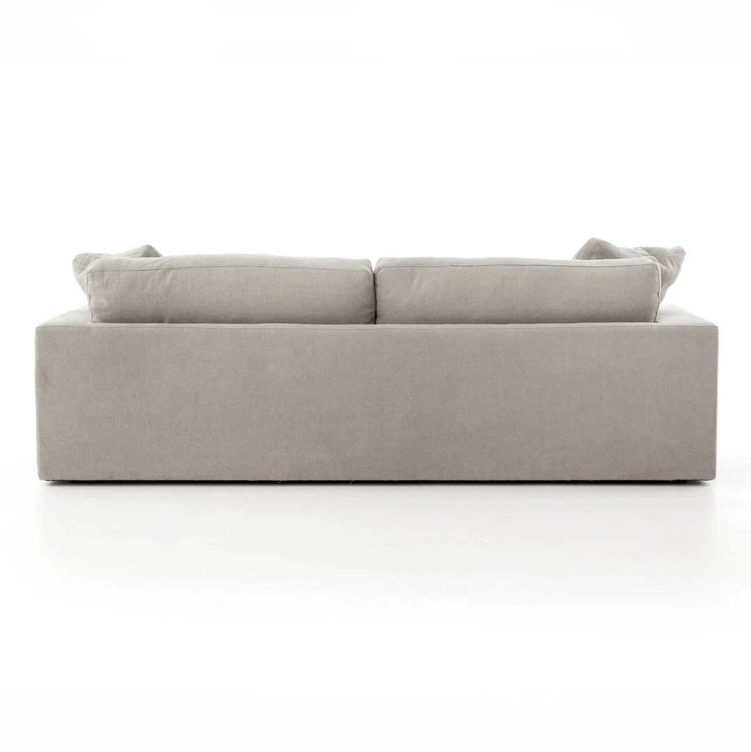 Four Hands Plume Sofa Heather Twill Pewter 6 Four Hands Plume Sofa Heather Twill Pewter