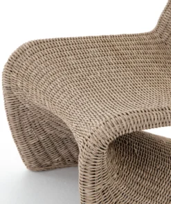 Four Hands Portia Outdoor Occasional Chair Vintage White New Arrivals