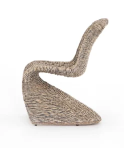 Four Hands Portia Outdoor Dining Chair Grey Wash