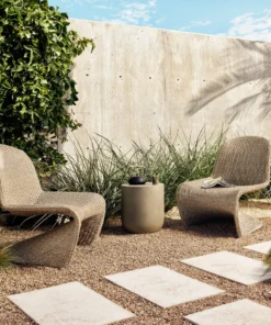 Four Hands Portia Outdoor Occasional Chair Vintage White New Arrivals