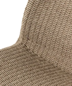 Four Hands Portia Outdoor Dining Chair Vintage White