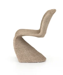 Four Hands Portia Outdoor Dining Chair Vintage White