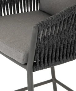 Four Hands Porto Outdoor Counter Stool Charcoal 12 Four Hands Porto Outdoor Counter Stool Charcoal