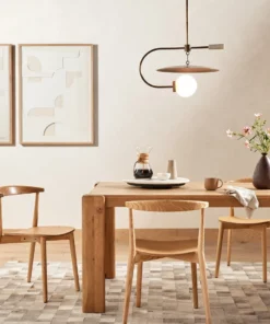 Four Hands New Arrivals Pruitt Dining Chair Blonde Ash