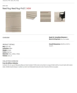 Four Hands Reed Rug 17 Four Hands Reed Rug