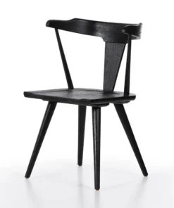 Four Hands Ripley Dining Chair Black Oak New Arrivals