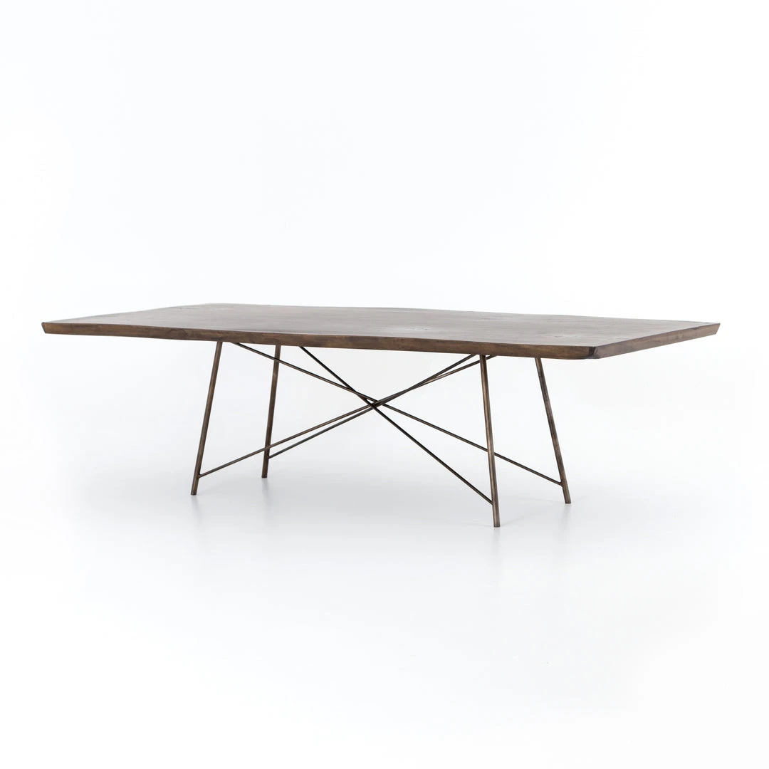 Four Hands Rocky Dining Table Bronzed Iron 1 Four Hands Rocky Dining Table Bronzed Iron