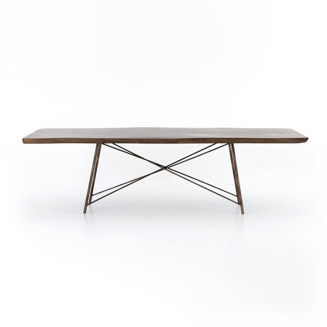 Four Hands Rocky Dining Table Bronzed Iron 7 Four Hands Rocky Dining Table Bronzed Iron