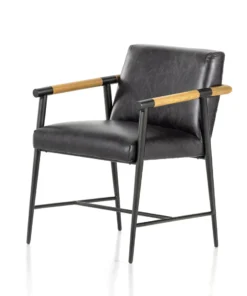 Four Hands New Arrivals Rowen Dining Chair Sonoma Black