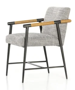 Four Hands Rowen Dining Chair Thames Raven