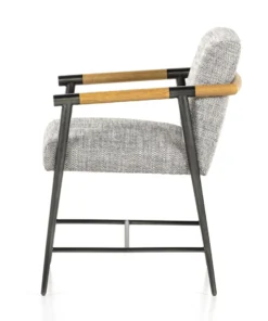 Four Hands Rowen Dining Chair Thames Raven